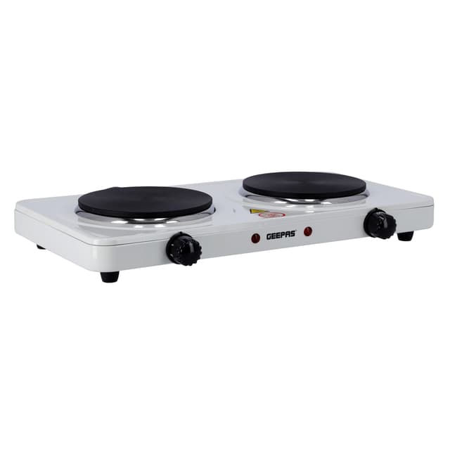 صفيحة كهربائية ساخنة مزدوجة Geepas 2000W Dual Hot Plate