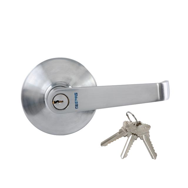 مقبض باب Door Handles | Rotate Door Lock with Inbuilt Locking Mechanism | Stainless Steel - SW1hZ2U6MTM5NzUx