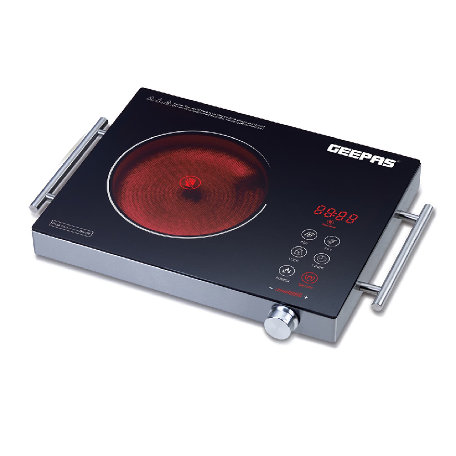 Geepas 4 Digit LED Display 2200W Digital Infrared Cooker GIC6920