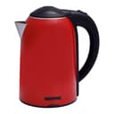 غلاية ماء كهربائية Geepas 1800 W Double Layer Electric Kettle 1.7L  Stainless Steel Double Wall, Auto Shut-Off & Boil-Dry Protection - 121748