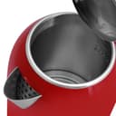 غلاية ماء كهربائية Geepas 1800 W Double Layer Electric Kettle 1.7L  Stainless Steel Double Wall, Auto Shut-Off & Boil-Dry Protection - 121749