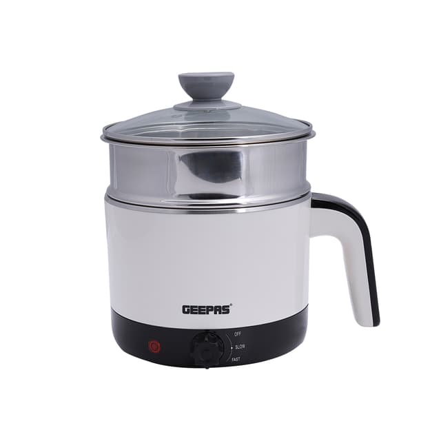 Geepas 360-Degree Rotation Double Layer Multi-function Kettle GK38026 - 121771