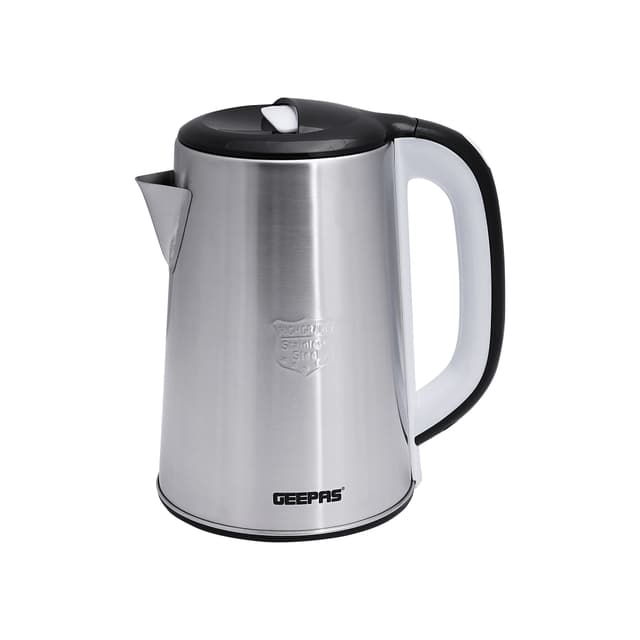 غلاية ماء كهربائية بسعة 2.5 لتر Geepas Electric Kettle 1600W - Auto Shut-Off