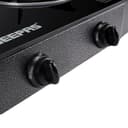 Geepas GK4281 3-Burner Gas Hob Attractive Design - Tempered Glass Worktop Automatic Ignition, 3 Heating Zones - Portable Cooktop - Ideal for Home, Office and More - 2 Years Warranty