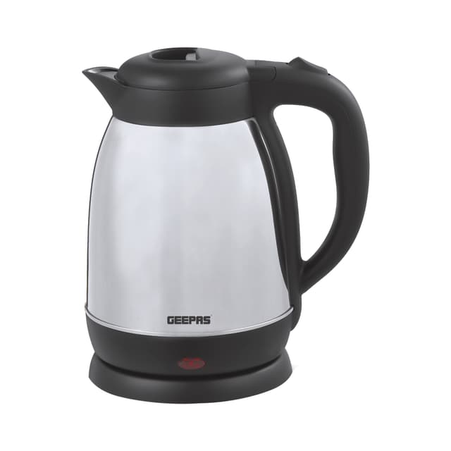 Geepas 1.5 Litre Capacity, Boil Dry Protection Stainless Steel Kettle GK5459