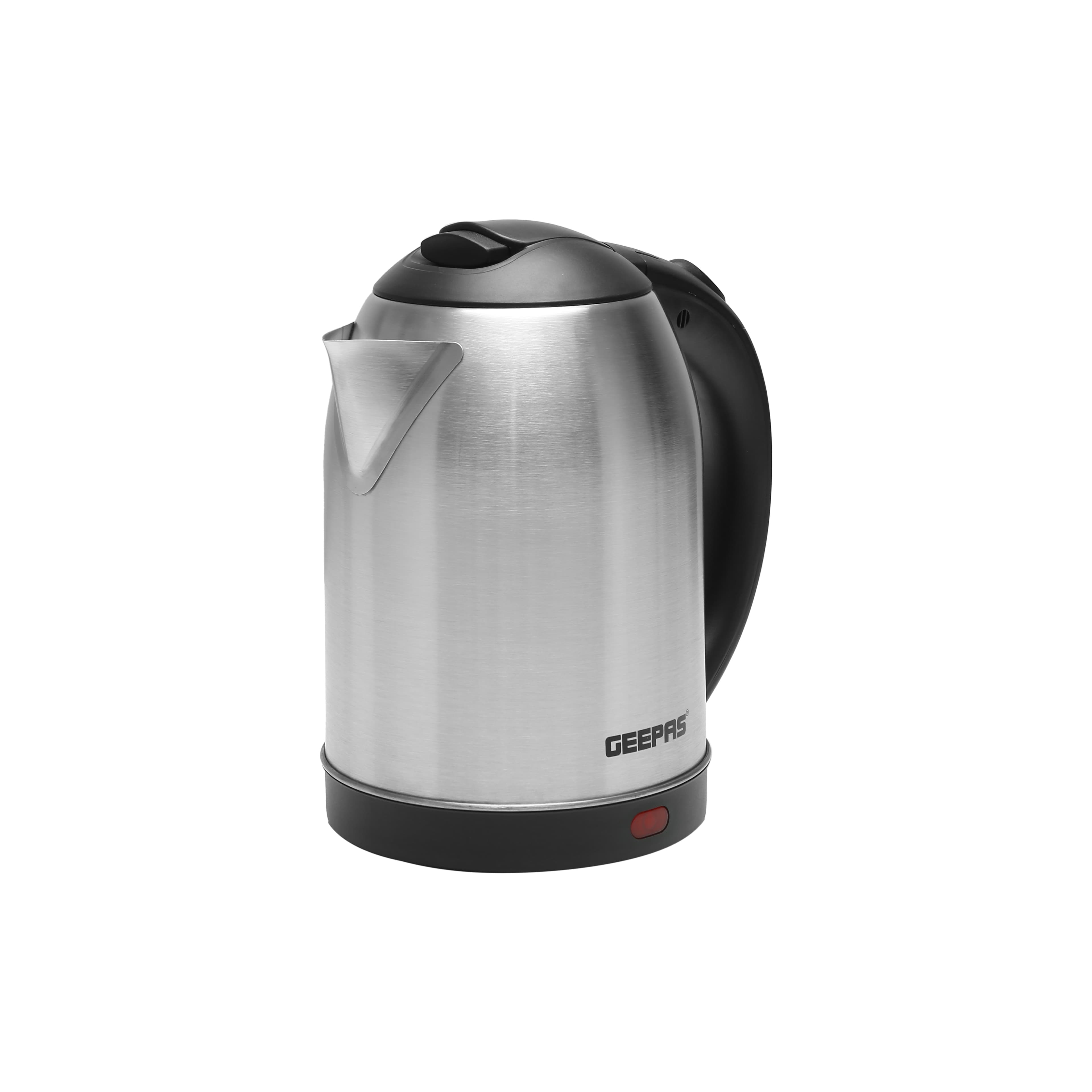 Geepas Electric Kettle - 1.8 L - Stainless Steel - 1500 W