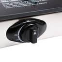 فرن غاز مسطح 2 عين جيباس  Geepas Electric 2-Burner Hob - Size 155mm- Automatic Ignition, 2 Heating Zones