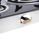 طباخ غاز Geepas Triple Gas Burner with Tempered Glass