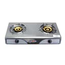 فرن غاز ذو شمعتين Geepas Stainless Steel Gas Stove Burner , Auto Ignition, Robust Build