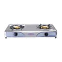 فرن غاز ذو شمعتين Geepas Stainless Steel Gas Stove Burner , Auto Ignition, Robust Build