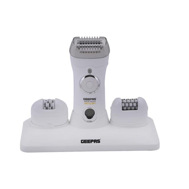 ماكينة حلاقة 3 في 1 مقاومة للماء للسيدات  Geepas GLE86026UK Beauty Satin Touch