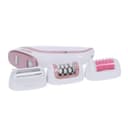 ماكينة ازالة الشعر بثلاث رؤوس قابلة للشحن 600 مللي أمبير جيباس Geepas 600 MAh Rechargeable 3 Heads Portable Design Epilator