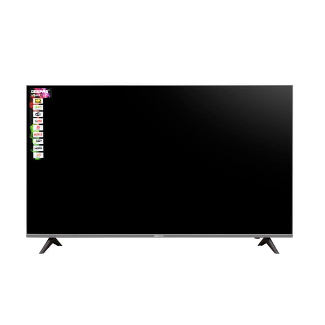 Geepas GLED5508SFHD 55" Android Smart LED TV - Slim Led, 3.5mm, 2 HDMI & 2 Hi-High USB Ports - Wi-Fi, Android 7.0 -YouTube, Netflix, Amazon Prime - 256701