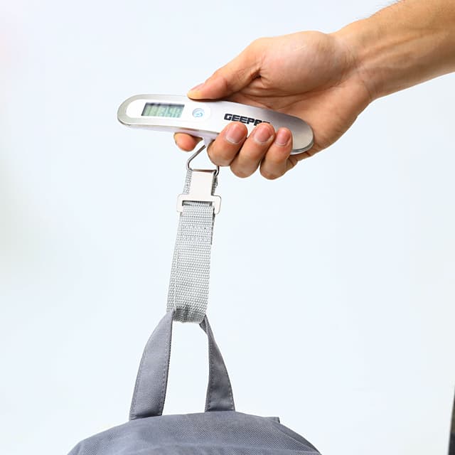 Geepas Digital Luggage Weighing Scale With LCD Display - 122032