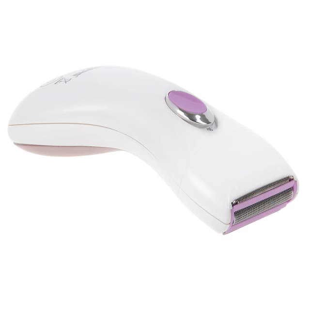 Geepas GLS86031UK Satin Shave Epilator - Wet & Dry Washable Beauty Lady Shaver - Removes Unwanted Hair & Makes Skin Smooth & Silky - Cordless Electric Razor Hair Removal Shaver for Women - 2-Year Warranty