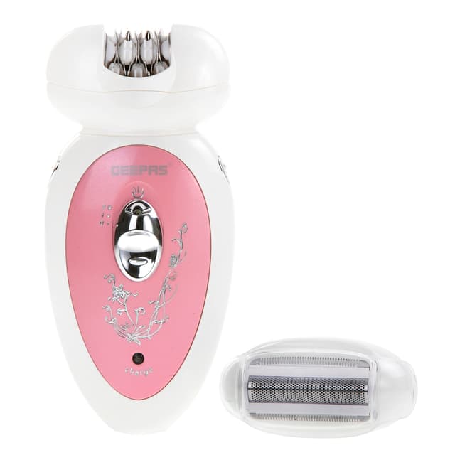Geepas 2 in 1 Rechargeable Ladies Epilator Set