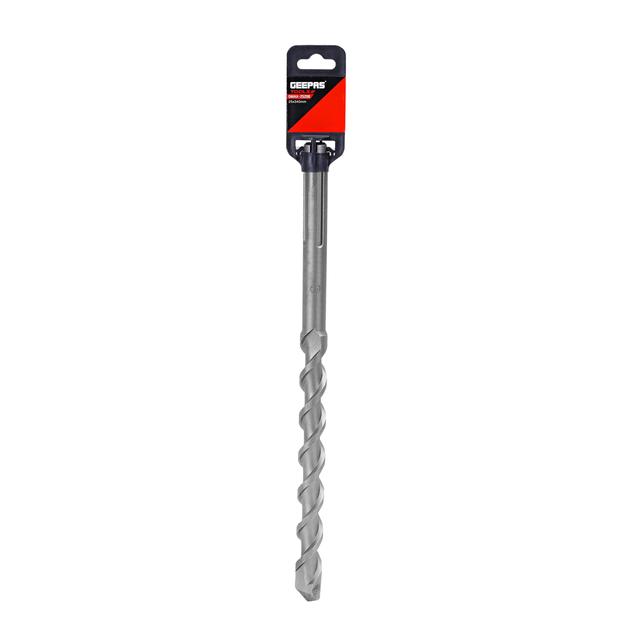 Geepas SDS Max Drilling Flute - Masonry Drill Bit Spiral Flute Rotary Masonry Drill - Ideal for Concrete, Wood & other Soft materials (D25xL340xWL200) - SW1hZ2U6MTUwMTA5