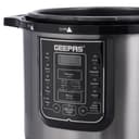 Geepas GMC35030 12L Digital Multi Cooker – LED Display-14 Programs, Auto Shut off Function - Ideal for Rice Meat bean vegetable Soup -Detachable Inner Lid