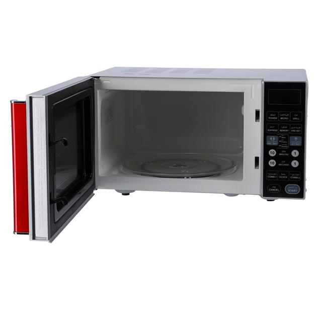 Geepas GMO1876 27L Digital Microwave Oven - 900W Microwave Oven with Multiple Cooking Menus -Reheating & Defrost Function -Child Lock -Digital Controls - SW1hZ2U6MTQxMTY5