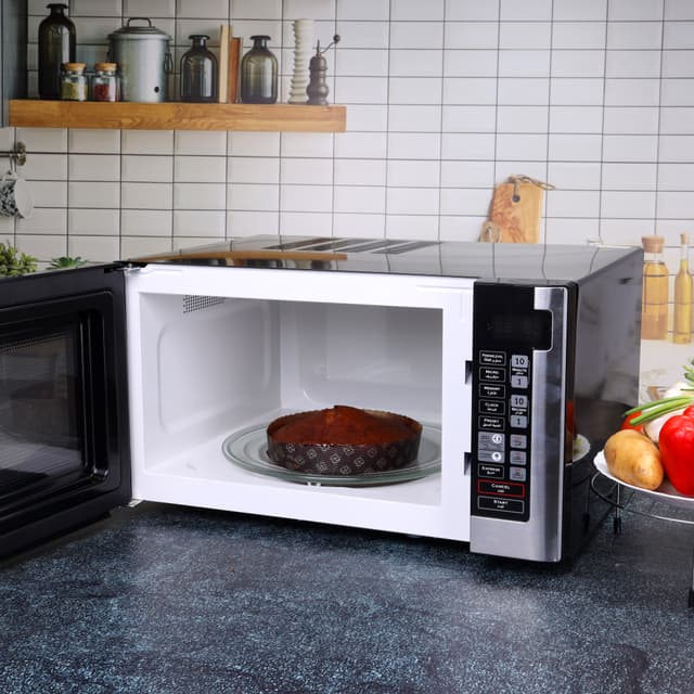 ميكرويف 45 لتر جيباس Geepas Microwave Oven 1500W Multiple Cooking Menus - 122169