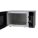 Geepas GMO1898 45L Digital Microwave Oven - 1500W Multiple Cooking Menus with Arabic Control Panel -Reheating & Defrost Function-Handle door, Digital Controls
