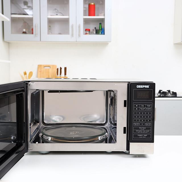 مكروويف Geepas 25L Digital Microwave Oven - 1400W - SW1hZ2U6MTQxMjQ5