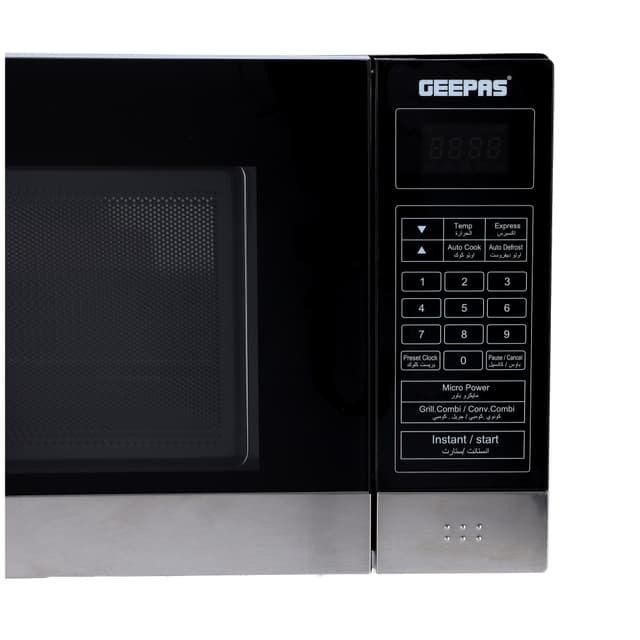 Geepas GMO2706CB 25L Digital Microwave Oven 1400W Microwave Oven