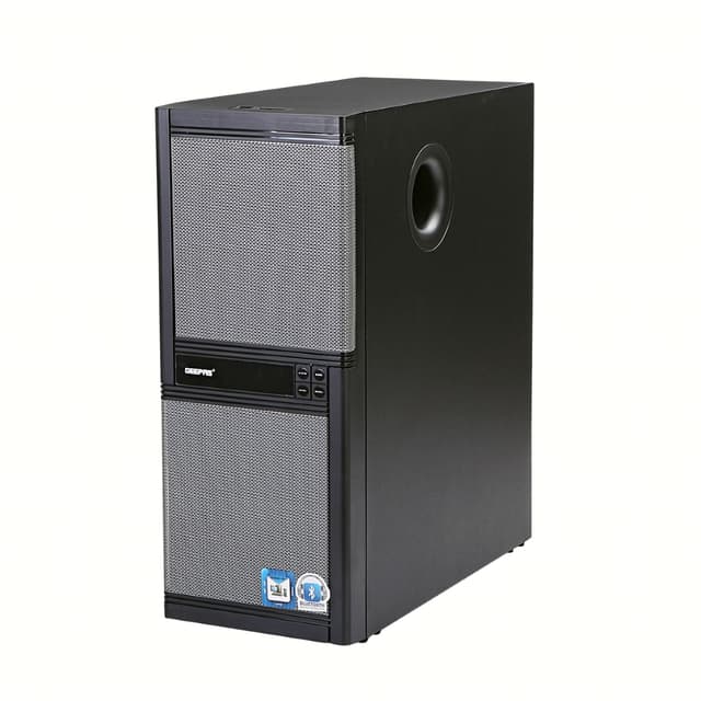 Geepas GMS11125 5.1 Multimedia Speaker, 50000 Watts Peak Power, Dual Woofer- USB, Bluetooth & Multiple-Devise, Multiple Devise Inputs (Pc, Ps4, Xbox, Tv, Smartphone, Tablet, Music Player)