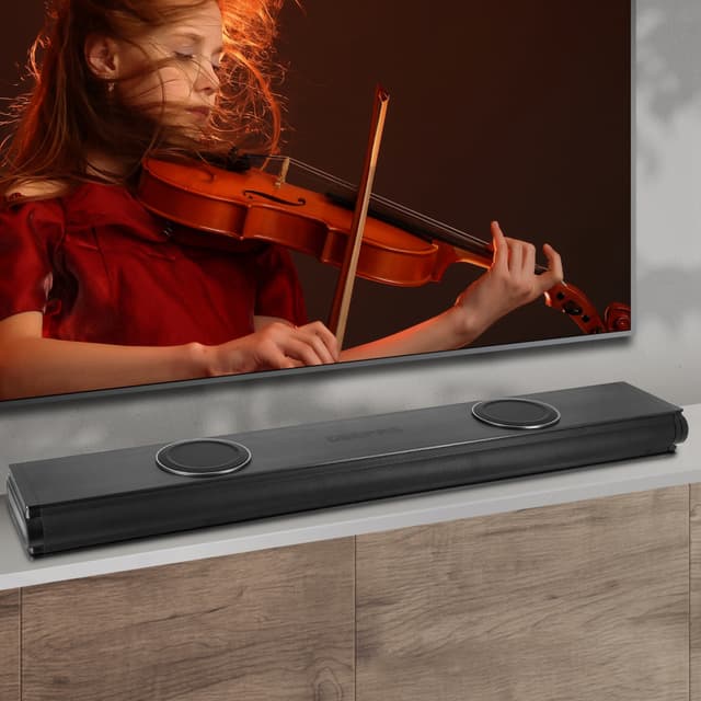 ساوند بار سبيكر جيباس Portable Sound Bar System With Remote Control