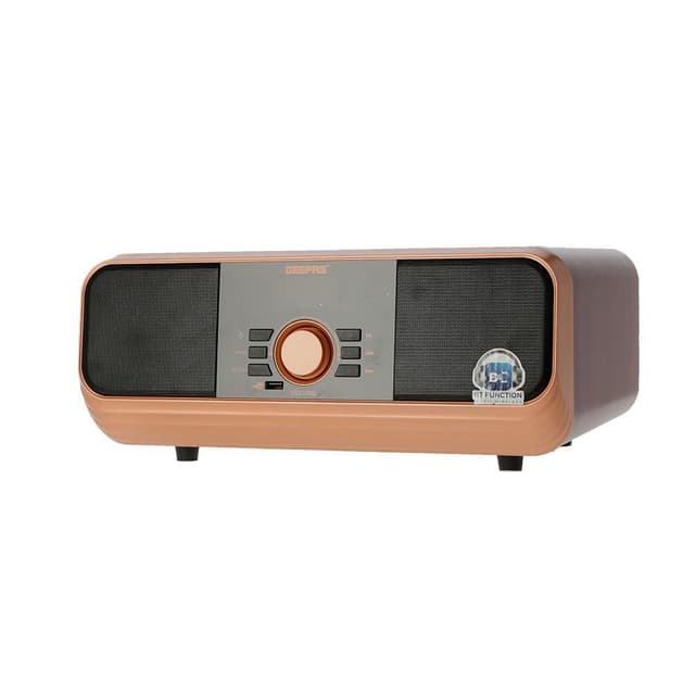 Geepas GMS11174 2.1 Bluetooth Speaker - Portable Bluetooth Speaker, Speaker with Stereo Hi-Fi Bass, Led Display - Multiple Connection (USB, TF, FM)