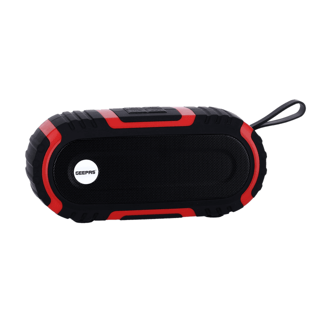 Geepas GMS11180 Bluetooth Rechargeable Speaker - Portable Wireless Speakers, 1500mAh Battery with Bass, TF Card, AUX, USB Playback -Perfect for Home, Party, Outdoor