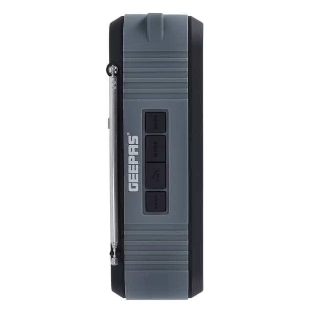 Geepas GMS11184 Bluetooth Rechargeable Speaker - Portable Wireless Speakers, 1200mAh Battery, Bass, TF Card, AUX, USB Playback - for Home, Party, Outdoor