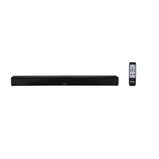 مكبر صوت Geepas Sound Bar Bluetooth Speaker Led Display | 15 Meter Bluetooth Range | USB/AUX/with Wall Mounting | 3D Surround Sound Stereo