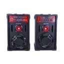 مكبرات صوت للحفلات احترافية مع ماكيرفون من جيباس Geepas 6.5 2 Channel Professional Speakers