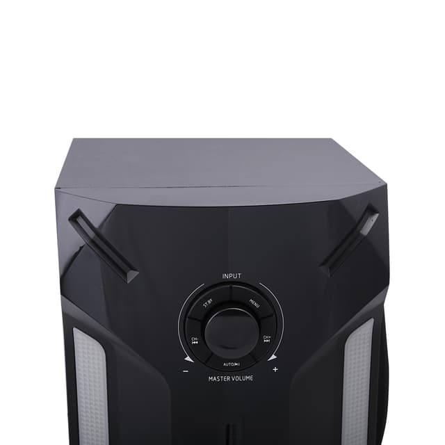 Geepas GMS8507 2.1 Multimedia Speaker - 35000 Watts, 8" Woofer-USB, Bluetooth & Multiple Device Inputs Pc, Ps4, Xbox, Smartphone, Tablet, Music Player