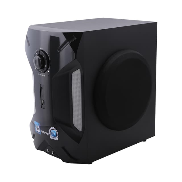 Geepas GMS8507 2.1 Multimedia Speaker - 35000 Watts, 8" Woofer-USB, Bluetooth & Multiple Device Inputs Pc, Ps4, Xbox, Smartphone, Tablet, Music Player