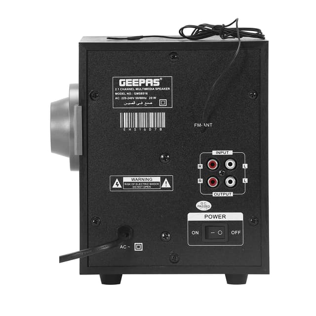 مكبر صوت متعدد الوسائط (20000 W ) Geepas