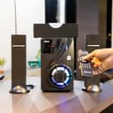 Geepas GMS8522 3.1 Immersive Sound, 40000 Watts PMPO, Booming Bass, 3.5mm Audio, USB, Bluetooth & Multiple Device Inputs - Pc, Ps4, Xbox, Tv, Smartphone, Tablet