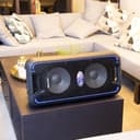 سماعات جيباس بلوتوث مع بطارية أسود Geepas Black Battery With Channel Multimedia Speaker System