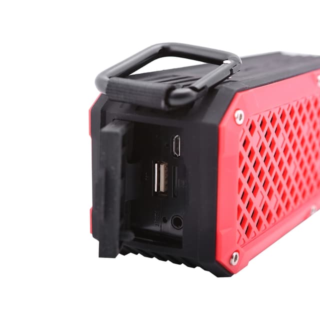 Geepas Rechargeable Bluetooth Speaker 1000 MAH Portable Bluetooth Speaker, Wireless Speaker with Stereo HiFi Bass, Builtin 1000 MAH Battery, In Built Microphone for Hands Free Calling