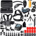 مجموعة إكسسوارات للتصوير O Ozone Action Camera Accessories 60 in 1 Travel Kit  - Multicolor