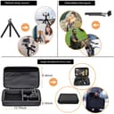 مجموعة إكسسوارات للتصوير O Ozone Action Camera Accessories 60 in 1 Travel Kit  - Multicolor