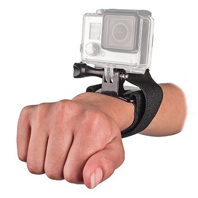 O Ozone Wrist Strap Mount Kit [Elastic] compatible for GoPro Hero 9, for Hero 8, for Hero 7, for SJCAM and for YI Action Camera Accessories - Black - SW1hZ2U6MTI0MTY4