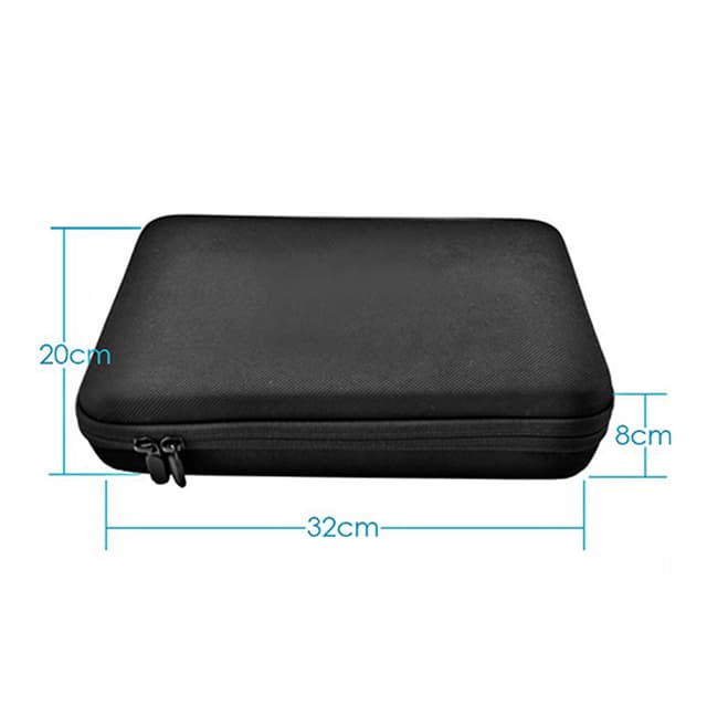 حقيبة ظهر كبيرة للكاميرا المحمولة O Ozone متوافقة مع كاميرا GoPro Action ، لـ SJCAM ، كاميرا YI Action