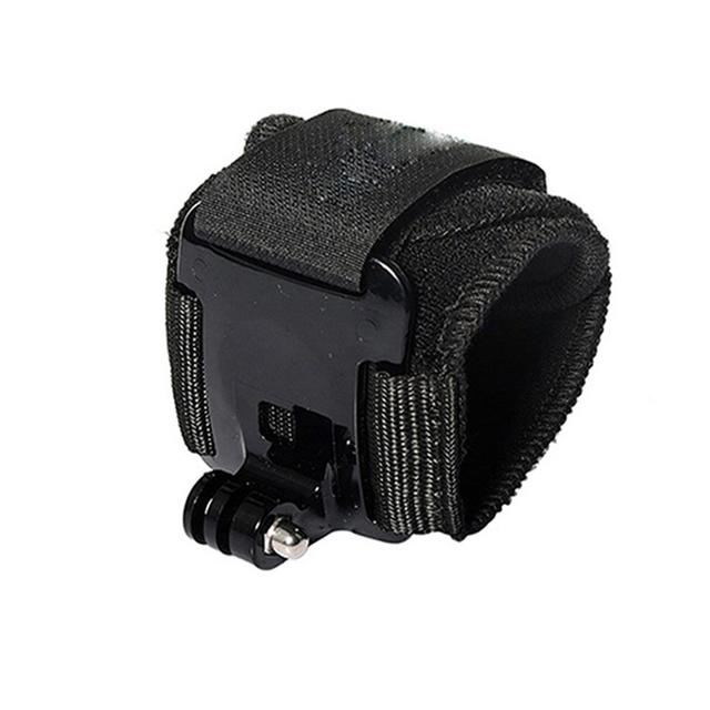 O Ozone Elastic Wrist Strap Mount Kit [Hand Mount] compatible for GoPro Hero, for SJCAM and, for YI Action Camera Accessories - Black - SW1hZ2U6MTI0NTYx