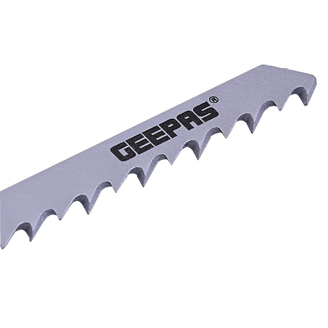 Geepas GPA59199 5Pcs Jigsaw Blades Carbon Steel Blades with Extra