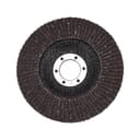Geepas Flap Disc 115mm - Perfect for All 4.5" Angle Grinders - 22.2mm Bore Size with Aluminium Oxide Grit - Ideal for Rust Removal & Deburring Jobs