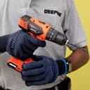 دريل قابل لإعادة الشحن بسرعة 1400 دورة في الدقيقة  Geepas Drill