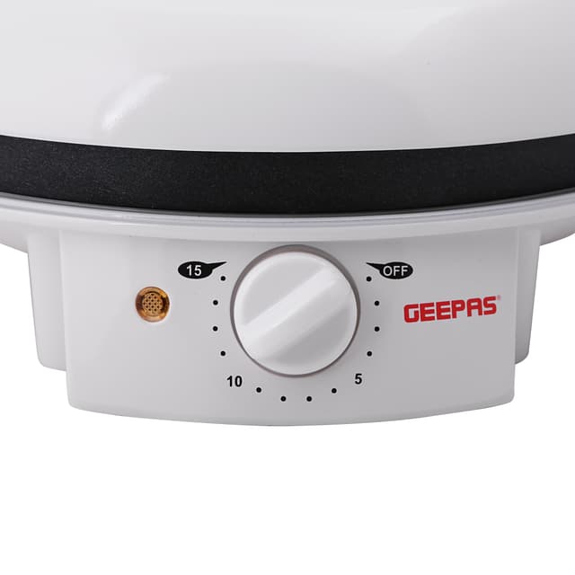 Geepas Portable Design 1800W Pizza Maker with 32 Cm Non-stick Baking Plate & Power-On Indicator GPM2035 - 122606