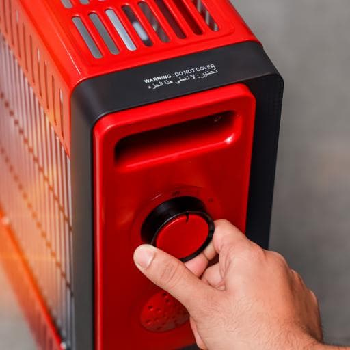 مدفأة كهربائية بقوة 1500 وات جيباس Geepas Quartz Heater